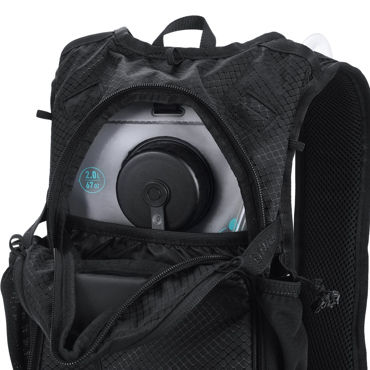 Elytra Air Hydration Pack - 2L Water Backpack with Magnetic Hose Clip