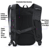 Elytra Air Hydration Pack - 2L Water Backpack with Magnetic Hose Clip