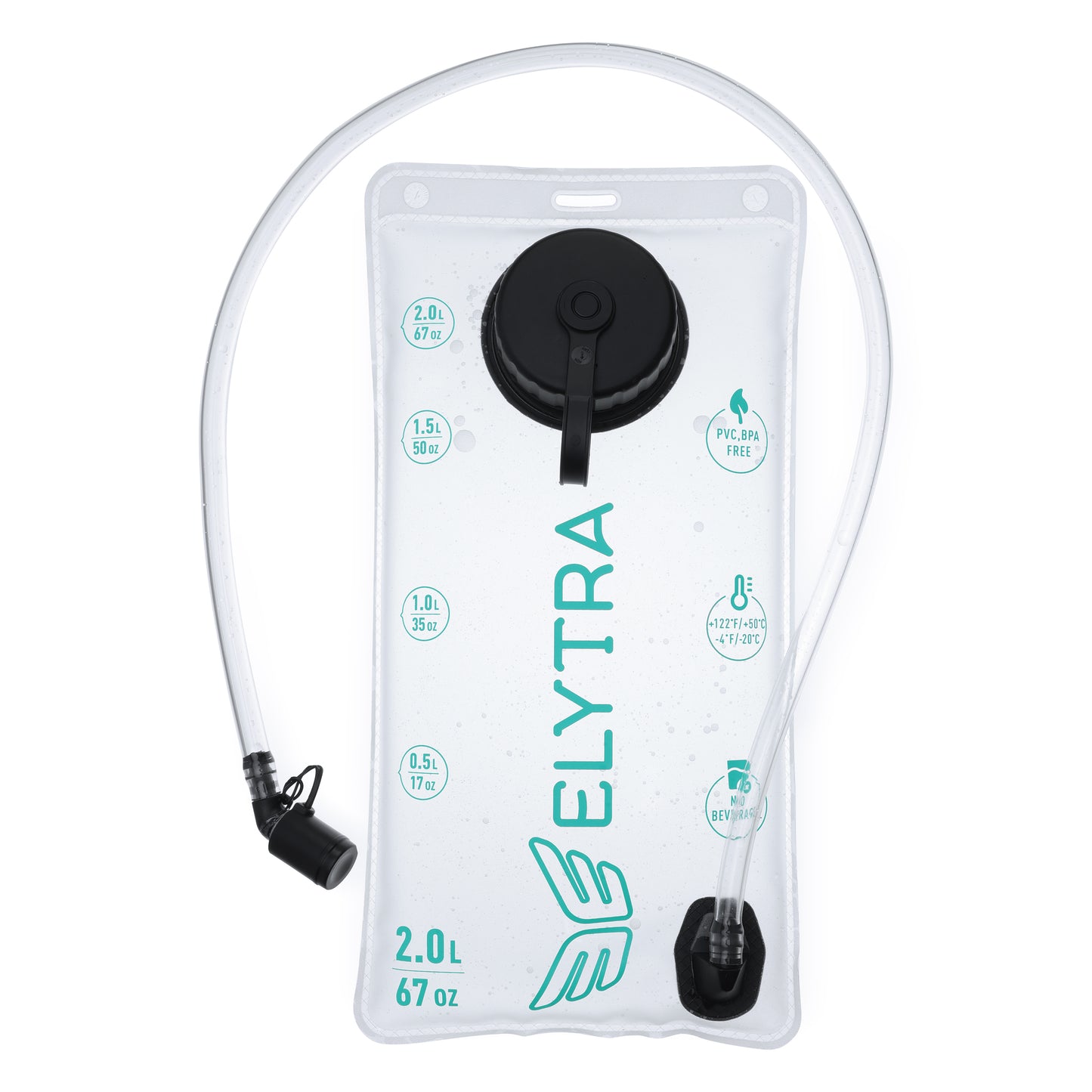 Elytra Air Hydration Pack - 2L Water Backpack with Magnetic Hose Clip