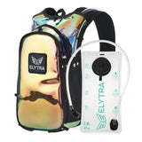 Elytra Air Hydration Pack - 2L Water Backpack with Magnetic Hose Clip (Holographic Galaxy)