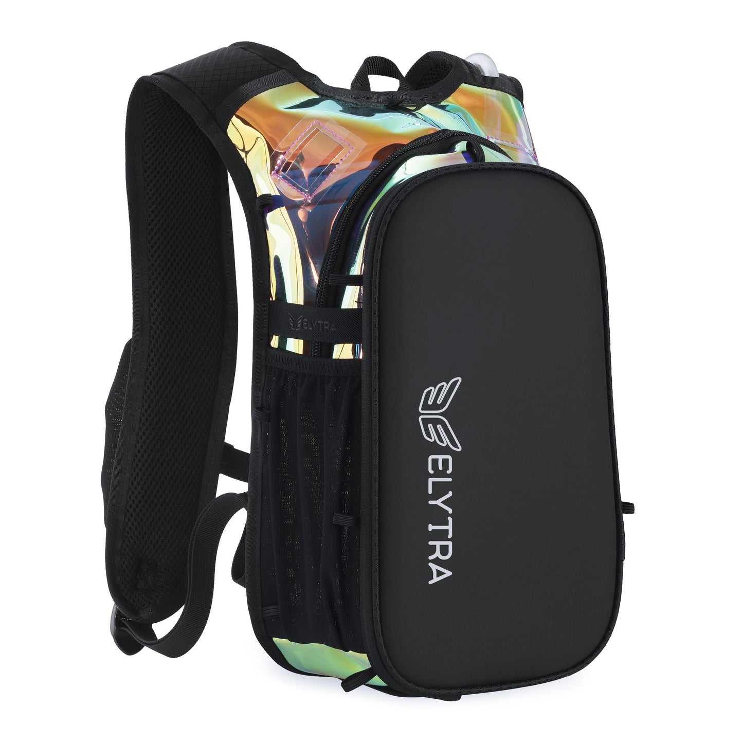 Elytra Air Hydration Pack - 2L Water Backpack with Magnetic Hose Clip (Holographic Galaxy)