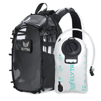 Elytra Hydration Pack – Customizable Lightweight Day Pack for Hiking, Motorcycling, Theme Parks & Everyday Use (Clear)