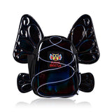 FLOWt Magic Backpack – Interchangeable Wing Mini Backpack for Theme Park Outfits (Black)