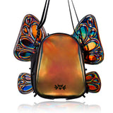 FLOWt Magic Backpack – Interchangeable Wing Mini Backpack for Theme Park Outfits (Mocha)