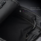 FLOWt Magic Backpack – Interchangeable Wing Mini Backpack for Theme Park Outfits (Black)