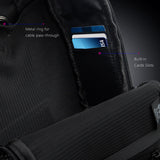 FLOWt Magic Backpack – Interchangeable Wing Mini Backpack for Theme Park Outfits (Black)