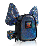 FLOWt Magic Backpack – Interchangeable Wing Mini Backpack for Theme Park Outfits (Disco)