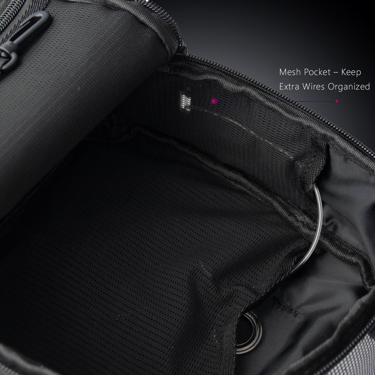 FLOWt Magic Backpack – Interchangeable Wing Mini Backpack for Theme Park Outfits (Disco)